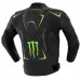 Monster Energy Street Motorcycle Racing Leather Jacket